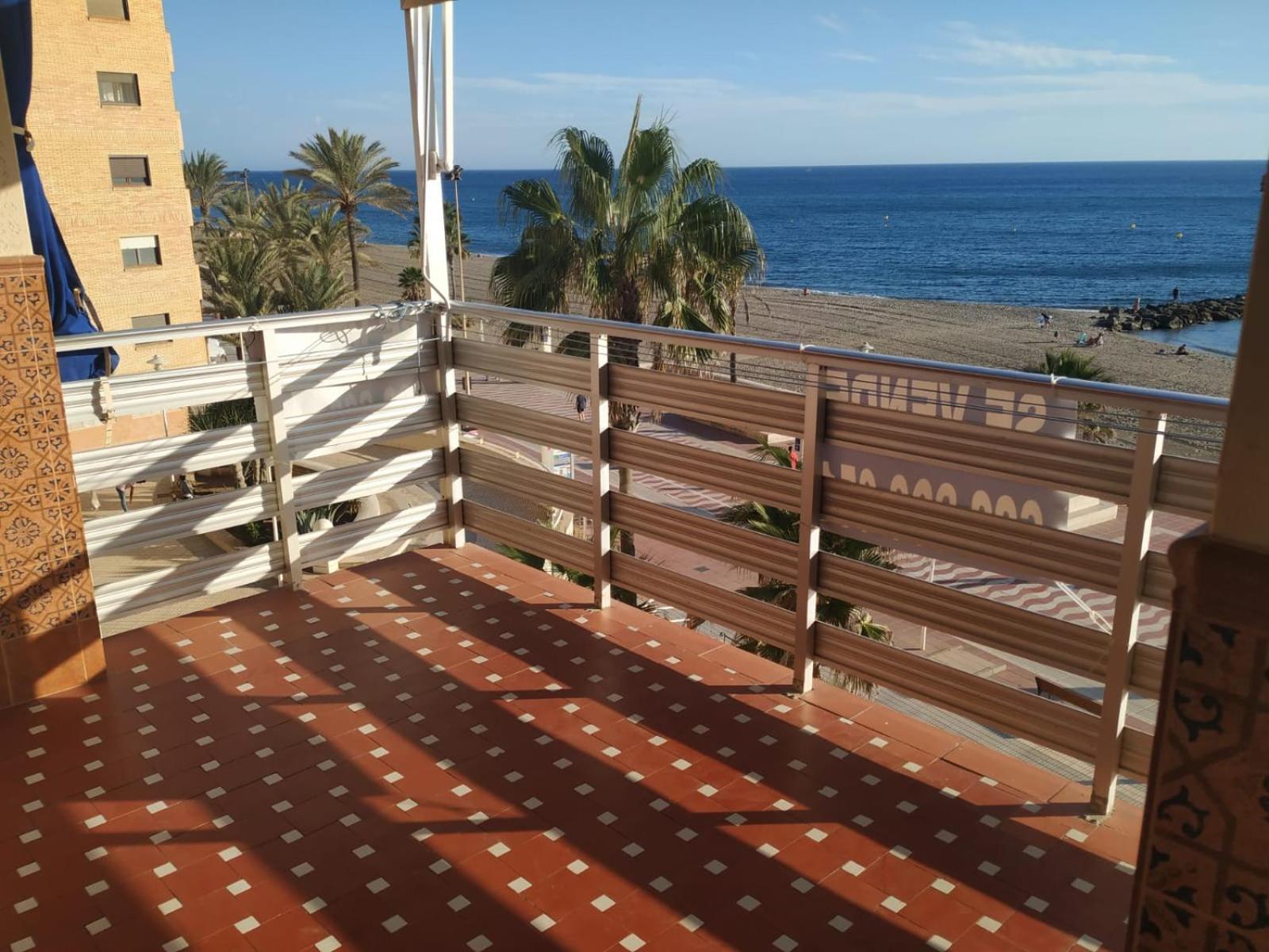 Apartamento 1ª Linea De Mar Альмерія Екстер'єр фото